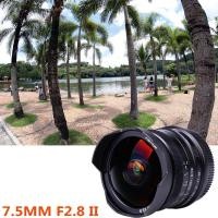 ราคา Newyi 7 5 มม F2 8 II เลนส์ Fisheye สําหรับกล้อง Fuji Fujifilm FX Mount X A1 2 X T2 X T10 X E2 (54458145591)