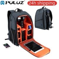 ราคา PULUZ กลางแจ้งแบบพกพากันน้ํา Scratch Proof Dual ไหล่กระเป๋าเป้สะพายหลังกระเป๋ากล้อง Digital DSLR Photo วิดีโอกระเป๋าแล็ปท็อปกระเป๋าเป้สะพายหลัง PU5001 (53256125403)