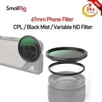ราคา SmallRig 67 มม ติดได้ VND Filter ND2 ND32 1 5 Stop CPL 1 4 Effect Black Mist Magnetic Filter Series สําหรับการถ่ายภาพ (56108759482)