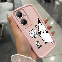 ราคา เคสสำหรับ VIVO Y27 Y36 4G Y36 5G Y27 5G Y77T Y27s Y35 Y35 5G เคสโทรศัพท์สัตว์น่ารักสามสีซิลิโคนกันกระแทก (55653479379)