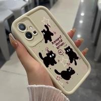 ราคา เคสสำหรับ VIVO Y75 Y55 5G Y55s Y33s Y33e Y30 5G Y52T T1 5G เคสโทรศัพท์แมวสามสีซิลิโคนกันกระแทก (53902116551)