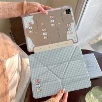 ราคา Y fold เคส iPad Mini4 M3 m2 Gen5 Gen6 5th Mini5 Air7 Air1 Air2 Mini6 2025 Pro Air6 Air5 2024 pro Gen11 A16 Gen7 Gen8 Gen9 Gen10 เคสกันกระแทกสําหรับ iPad น่ารักสําหรับ iPad ปลอกสําหรับ iPad น่ารัก (432