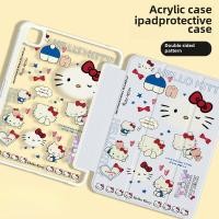 ราคา อะคริลิค iPad สําหรับ iPad Air4 Air5 10 9 gen9 gen8 gen7 2020 2021 Pro11 น่ารัก Mandarin Dog Graffiti พร้อมผู้ถือปากกา iPad กรณี (24487883116)