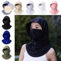 ราคา หมวกกันแดดรังสีUV ปรับได้ ผ้าไหมน้ำแข็ง แห้งไว มีผ้าคลุมไหล่ สำหรับสวมใส่ในฤดูร้อน (52207361192)