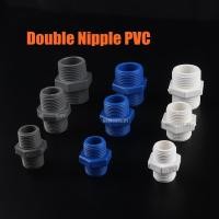 ราคา 5pcs คู่หัวนมชาย 1 2 3 4 1 นิ้ว PVC ตรงตัวเชื่อมต่อ PVC ท่ออุปกรณ์ชายด้าย PVC ข้อต่อ (42155234204)