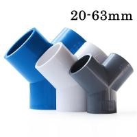 ราคา ข้อต่อท่อ PVC รูปตัว Y สามทาง ขนาด 20 63 มม สําหรับตู้ปลา 1 ชิ้น (22728327861)