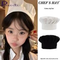 ราคา หมวกเชฟยืดหยุ่น ผ้าฝ้ายระบายอากาศ สำหรับครัวและทำอาหาร สไตล์ไม่มีขอบ สีดำและสีขาว (52805758328)