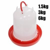 ราคา 1 5 กก 3 กก 6 กก สัตว์ปีกเครื่องดื่มอัตโนมัติถังไก่ Feeder Barrel ถังน้ํานกกระทาดื่มฟาร์มไก่ Coop น้ํา Supply (49752264550)