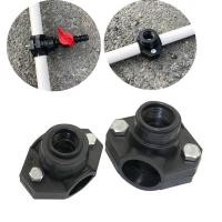 ราคา DN32 DN25 ท่อ Clamp 1 2 3 4 หญิงตัวเชื่อมต่อเกลียว PVC PE ท่อ Water Splitter ซ่อมลดข้อต่อ Fitting 1 ชิ้น (54805377846)