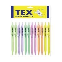 ราคา ปากกาลูกลื่นหมึกน้ำเงิน TEX 1019 1 แพ็ค 12 ด้าม (6819886202)