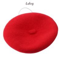 ราคา LDVG หมวกเบเร่ต์สุนัขแมว ขนสัตว์สีดํา สีแดงสัตว์เลี้ยงเครื่องประดับผม พร็อพภาพปรับทนทานสวยงาม (49807742348)
