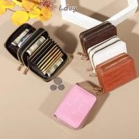 ราคา กระเป๋าสตางค์สำหรับผู้หญิง จำลองหนังลายจระเข้ ซิปคู่ ใส่บัตรได้หลายใบ (49857607612)
