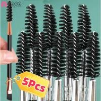 ราคา BZ แปรงแต่งหน้า Eye Brow Make Up Brush For Eye Mascara Eye Brow Dual Ended Eyebrow Brush เครื่องมือเครื่องสําอาง (26384590394)
