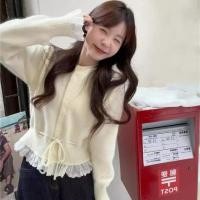 ราคา พร้อมส่งจากไทย เสื้อไหมพรมถักนุ่ม ไหมพรมสีแดง ไหมพรมสีเบจ (47203972306)