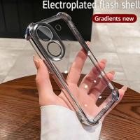 ราคา สําหรับVivoY05 สําหรับVivo Y05 S Y05S Y11d Y31 d Y31d Y21d Y 11d Y11 d VivoY11d VivoY31d Squareชุบเคสโทรศัพท์แฟชั่นคู่ซิลิโคนอ่อนนุ่มกล้องเลนส์กันกระแทกปกหลัง (51658409704)