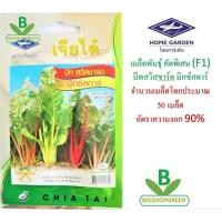 ราคา 5 แถม 1 เมล็ดพันธุ์ บีท สวิสชาร์ด มิกซ์สตาร์ ตรา เจียไต๋ (4406829484)