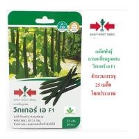 ราคา 5 ฟรี 1 คละได้ทั้งร้าน เมล็ดพันธุ์ บวบเหลี่ยม วิกเกอร์ เอ F1 ศรแดง (5712131191)