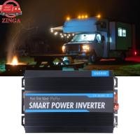 ราคา Zinga Power Inverter อลูมิเนียมอัลลอยด์และ ABS Car Converter 6000W สำหรับชาร์จแล็ปท็อป (51906541137)