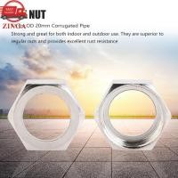 ราคา Zinga Zinga สูบลม NUT 3 4 นิ้ว 3 4 HEX NUTS สำหรับเครื่องทำน้ำอุ่นลูกฟูกท่อ 20 มม แก๊สท่อท่ออุปกรณ์ 4 PC ชุบทองแดง (50459025355)