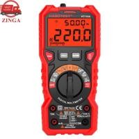ราคา Zinga Zinga HABOTEST HT118A มัลติมิเตอร์แบบดิจิตอลช่วงอัตโนมัติมัลติมิเตอร์ 6000 นับ True RMS การวัดแรงดันไฟฟ้า AC DC ความต้านทานกระแสความจุความถี่อุณหภูมิ NCV ไดโอดทดสอบพร้อมไฟหลังจอ LCD (50357945216