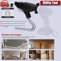 ราคา Zinga Zinga อัตโนมัติลิเธียมไฟฟ้าสว่าน Chainscrew เครื่องแปลงลวดเย็บกระดาษไร้สายแบบชาร์จ Nailer แบบพกพาเก่งงานไม้เย็บกระดาษเครื่องมือแปลง (42380143358)