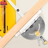 ราคา Zinga Zinga Miter Gauge โต๊ะเลื่อยทองเหลืองด้ามจับไม้โปรแทรกเตอร์งานไม้ เครื่องมือ พร้อมประแจ 3 ชิ้น (53906546549)