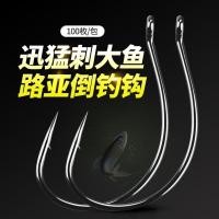 ราคา Lure Black King Kong 8003 Guanfu Lure Barb Hook เบ็ดตกปลาพิเศษ Loach Fishing Hook Live Raft Fishing Hook 329HD (49159029254)