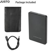 ราคา JUSTO ภายนอก SATA กล่องใส่ HDD อินเทอร์เฟซ SATA ความจุ 2TB ที่เก็บข้อมูลภายนอก USB SSD ระดับมืออาชีพ 2 5 (51557078073)