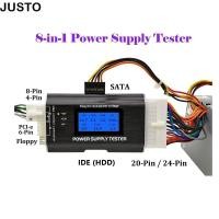 ราคา JUSTO PC Power Tester 20 24 Pin เครื่องทดสอบแหล่งจ่ายไฟ Professional Universal จอแสดงผล LCD เครื่องมือวินิจฉัยคอมพิวเตอร์พีซี (41729197757)