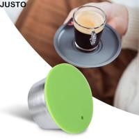 ราคา แค่ แคปซูลกาแฟรีฟิล ฝาครอบผงแบบกด40มล แคปซูลกาแฟแบบใช้ซ้ําได้ ซิลิโคนสแตนเลสแบบใช้ซ้ําได้ฝากาแฟ ฝัก เครื่องชงกาแฟ (52857047084)