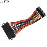 ราคา JUSTO 24 Pin To Mini 24 Pin สาย ปฏิบัติ Simple Operation ATX สายไฟ 14 ซม ความยาว 24 พิน PSU ATX สายสําหรับ DELL Optiplex 780 980 960 (52758467156)