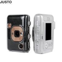 ราคา JUSTO กระเป๋าเก็บคริสตัลแบบพกพาโปร่งใสป้องกันสําหรับ Fujifilm Instax mini Liplay (57657090829)