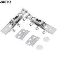 ราคา JUSTO Cupboard แขวนน้ําหนัก ปรับเย็นรีดเหล็กตู้รางแขวน ชุดฮาร์ดแวร์ Zinc Plated ติดตั้งง่ายปกปิดรางตู้ติดผนัง (56107087629)