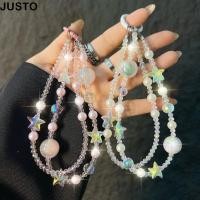ราคา แค่ เชือกเส้นเล็กโทรศัพท์มือถือ คริสตัลปลาดาวสองชั้นข้อมือกระเป๋าจี้ อินสร้อยข้อมือลูกปัดออกแบบป้องกันการสูญหายเชือกสั้นลูกปัดรถพวงกุญแจกระเป๋าอุปก (55908761423)