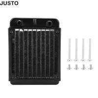 ราคา JUSTO หม้อน้ําระบายความร้อนด้วยน้ํา หม้อน้ําระบายความร้อนด้วยน้ํา CPU ประสิทธิภาพสูง 120 มม ทนทาน 10 หลอด PC CPU Water Cool System หม้อน้ํา PC Water Cooling (55758495683)