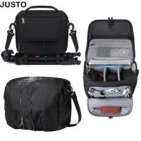 ราคา JUSTO กระเป๋ากล้อง พร้อมที่วางขาตั้งกล้องกันน้ํา DSLR SLR กล้องไร้กระจก ทนต่อการสึกหรอความจุขนาดใหญ่พร้อมฝาครอบฝนกล้อง Crossbody สําหรับ Nikon Fuji (54857079392)