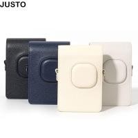 ราคา JUSTO Hybrid Instant Camera Storage Bag PU หนังสวมใส่พกพา Anti Scratch พร้อมสายคล้องกันกระแทกฝาครอบป้องกันสําหรับ Fujifilm instax mini LiPlay (53908765716)