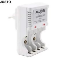 ราคา JUSTO Universal Charger อุปกรณ์อิเล็กทรอนิกส์ชาร์จแบตเตอรี่แบบชาร์จไฟได้ ทนทาน 9v แบตเตอรี่ Bivolt AA AAA สถานีชาร์จแบตเตอรี่ใช้ในสํานักงาน (52908491443)