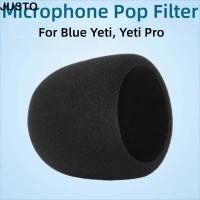 ราคา JUSTO Mic ฝาครอบกระจก Windproof Flocked ฟองน้ําโฟมไมโครโฟน Professional เปลี่ยนฟองน้ําลดเสียงรบกวนสําหรับ Blue Yeti Yeti ไมโครโฟนสตูดิโอบันทึก (52407086481)
