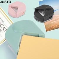 ราคา JUSTO เครื่องเจาะรูกระดาษ เครื่องกลมการ์ด R4 แบบพกพา 4 มม เครื่องมือตัดกระดาษอเนกประสงค์ R4 เครื่องตัดกระดาษวงกลมเครื่องมือหัตถกรรม (51757043191)