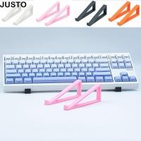 ราคา JUSTO 1 คู่คีย์บอร์ดขาตั้งยกระดับ พลาสติกยกคีย์บอร์ดมุมคอมพิวเตอร์คีย์บอร์ด Riser อุปกรณ์เสริมแบบพกพา Monitor Holder (50557050274)