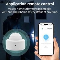 ราคา JUSTO Motion Sensor ฟังก์ชั่นสัญญาณเตือนการตรวจจับอินฟราเรด PIR เครื่องตรวจจับอินฟราเรด การตรวจจับการเคลื่อนไหวแบบพกพาสวิตช์อัจฉริยะสําหรับ Zigbee Tuya Home Security (49757054921)
