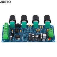 ราคา JUSTO Preamp Tone Board NE5532 JY A551 Amplifier Front Plate Pre Amplifier Fever Grade Single Power Supply Tone Board Volume Tone Control (45507098297)