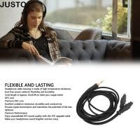 ราคา JUSTO 3 5 มม หูฟังสายสัญญาณเสียง ยืดหยุ่น 6 6ft หูฟังเปลี่ยนสาย พร้อมอะแดปเตอร์ปลั๊ก 6 35 มม สําหรับ HD580 HD600 HD650 HD660S HD6XX HD535 HD545 HD565 HD265 (44908659458)