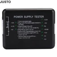 ราคา JUSTO ATX Power Supply Tester LED ไฟแสดงสถานะเครื่องทดสอบแหล่งจ่ายไฟสีดํา ทนทาน 20 24 Pin Plug and Play คอมพิวเตอร์แหล่งจ่ายไฟ Checker PC แหล่งจ่ายไฟ (27744541639)