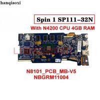 ราคา Acer Spin 1 SP111 32N พร้อม CPU N4200 4GB N8101 PCB (56958897074)