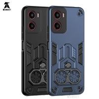 ราคา สําหรับ Motorola Moto G05 E15 Case 360 หมุนแหวนคู่ยืนฮาร์ดกลับป้องกันการหล่นบางปกบาง (27993829165)