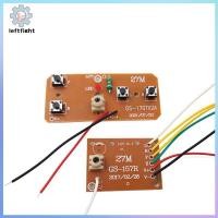 ราคา ซ้าย 4CH RC รีโมทคอนโทรลวงจร PCB เครื่องส่งสัญญาณบอร์ด RC รถอุปกรณ์เสริมเสาอากาศระบบวิทยุ GHT (50406403882)