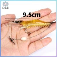 ราคา ลูกเบ็ดตกปลา Luminous Soft Fishing Lures แบบกุ้งลอย ออกแบบมาเหมือนจริงพร้อมตะขอ GHT (45756419075)