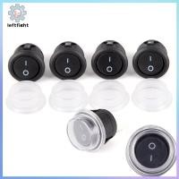 ราคา LEFT 1 PC 2 PIN ON OFF SPST Round Dot Car Auto Roer Toggle Switch ฝาครอบกันน้ํา GHT (52007053752)